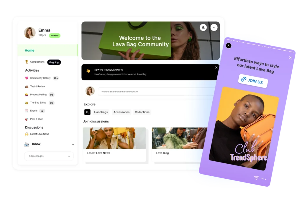 image plateforme brand communities skeepers