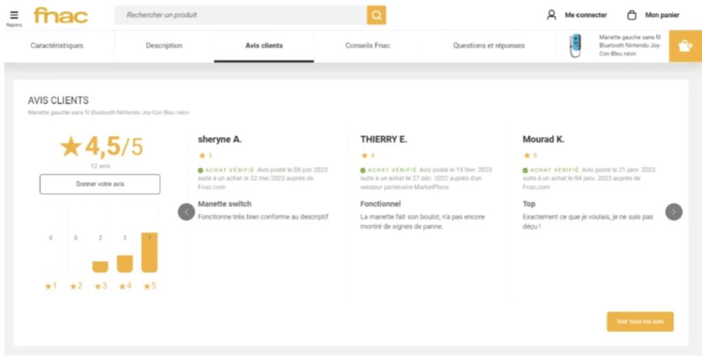Site Fnac